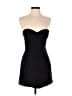 Aqua Houndstooth Black Cocktail Dress Size M - photo 1