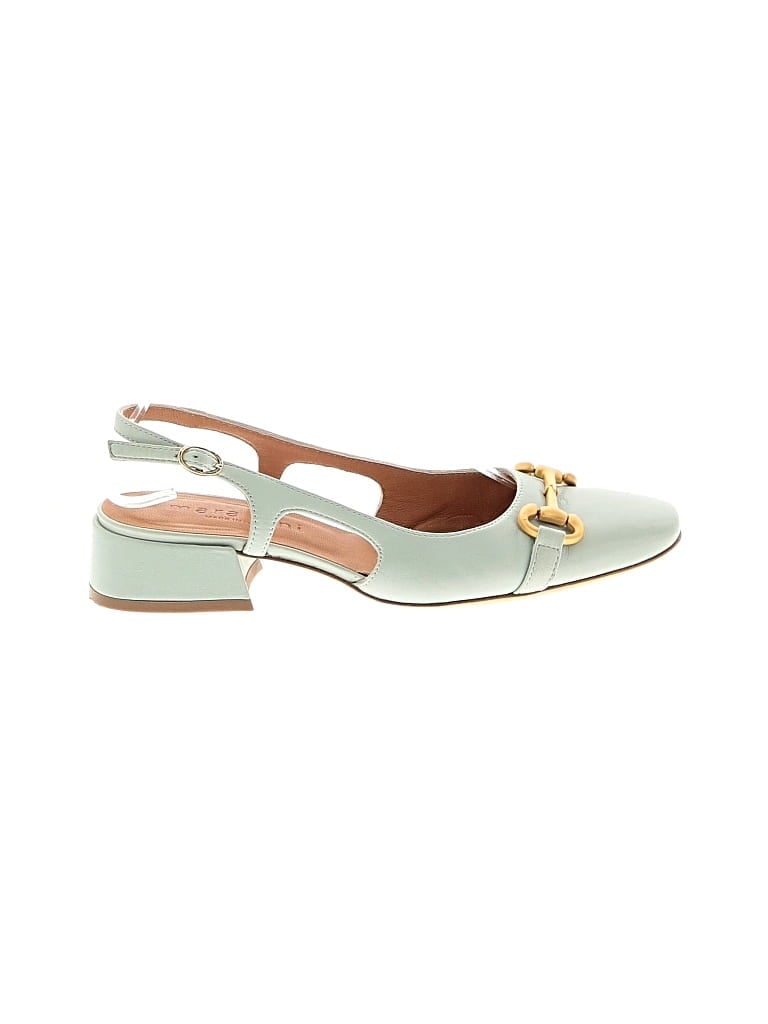 Pre-owned Mara Bini Heels In Green