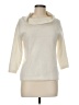 Hillard & Hanson 100% Nylon Ivory Turtleneck Sweater Size M - photo 1