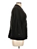 MULTIPLES Black 3/4 Sleeve Button-Down Shirt Size L - photo 4