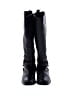 Tory Burch 100% Leather Solid Black Boots Size 8 1/2 - photo 2