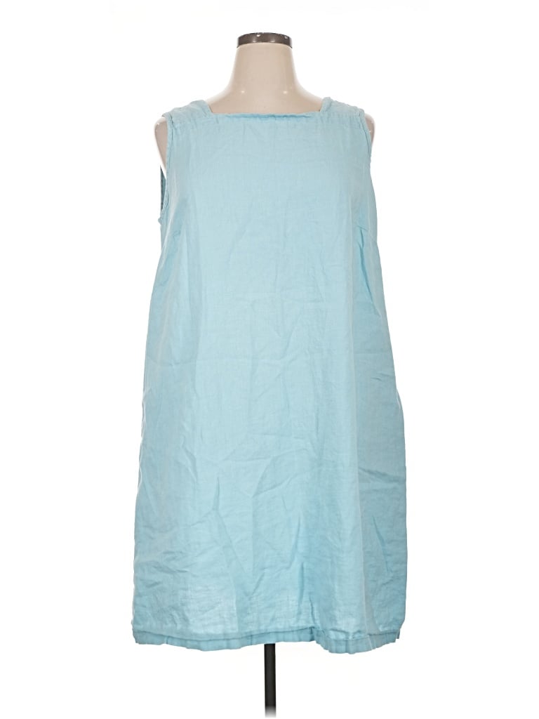 Pre-owned Flax Casual Dress In Blue