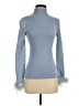 Maje Blue Turtleneck Sweater Size S (estimated) - photo 1