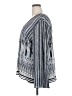 Avenue 100% Polyester Gray Long Sleeve Blouse Size 26 - 28 Plus - photo 5