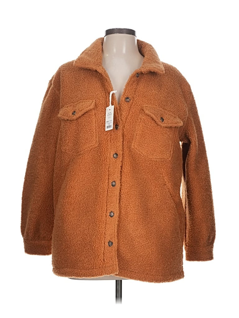 Marine Layer Coat In Brown