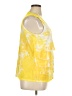Coldwater Creek 100% Polyester Yellow Sleeveless Blouse Size 1X - photo 4