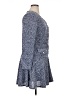 Taylor 100% Polyester Polka Dots Blue Casual Dress Size 14 - photo 4