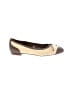 Manolo Blahnik Ivory Tan Flats Size EU 37 - photo 1