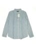 The Children's Place Stripes Blue Long Sleeve Button-Down Shirt Size 16 - photo 1