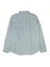 The Children's Place Stripes Blue Long Sleeve Button-Down Shirt Size 16 - photo 2