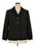 Le Suit 100% Polyester Black Blazer Size 18 - photo 1