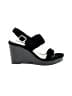 CL by Laundry Black Wedges Size 7 - photo 1