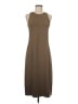 Athleta Solid Brown Casual Dress Size M (petite) - photo 1