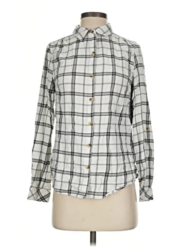 Tolani Long Sleeve Button-Down Shirt (view 1)