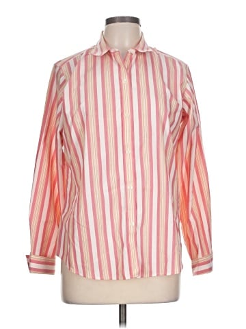 Liz Claiborne Long Sleeve Button-Down Shirt (view 1)