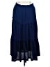 One World Solid Blue Casual Skirt Size 1X - photo 1