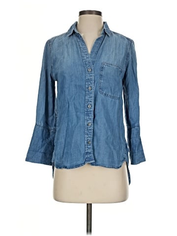 Cloth & Stone 3/4 Sleeve Button-Down Shirt (view 1)