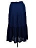 One World Solid Blue Casual Skirt Size 1X - photo 2