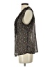 Reformed 100% Polyester Black Sleeveless Blouse Size M - photo 5