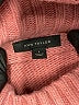 Ann Taylor Color Block Pink Turtleneck Sweater Size S - photo 4