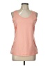 lucy Orange Sleeveless Top Size L - photo 1