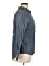 Jachs Girlfriend Polka Dots Blue Long Sleeve Button-Down Shirt Size XL - photo 4