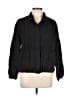 Ethos Black 3/4 Sleeve Button-Down Shirt Size L (estimated) - photo 1