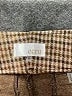 Ecru Houndstooth Brown Dress Pants Size M - photo 4