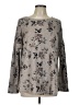 One World Gray Pullover Sweater Size L - photo 1