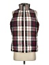 Lands' End 100% Polyester Plaid Red Vest Size S (petite) - photo 1
