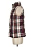 Lands' End 100% Polyester Plaid Red Vest Size S (petite) - photo 5