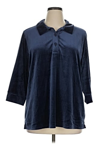 D&Co. Long Sleeve Polo (view 1)