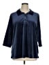D&Co. Blue Long Sleeve Polo Size 1X - photo 1