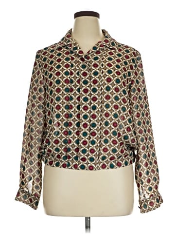 Alfred Dunner Long Sleeve Blouse (view 1)