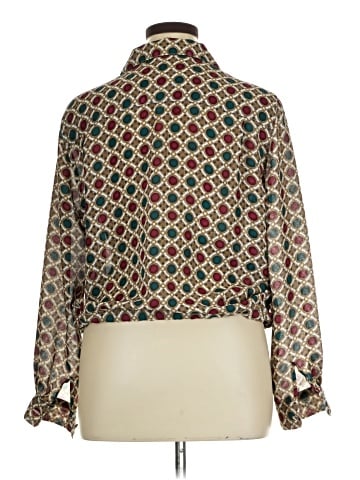 Alfred Dunner Long Sleeve Blouse (view 2)
