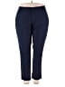 ELOQUII Solid Blue Active Pants Size 18 Plus - photo 1