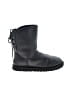 Ugg Australia 100% Leather Black Boots Size 6 - photo 1