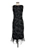 Jonathan Martin 100% Polyester Paisley Black Cocktail Dress Size 12 - photo 2