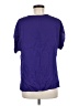 Milly Purple Short Sleeve Blouse Size M - photo 2
