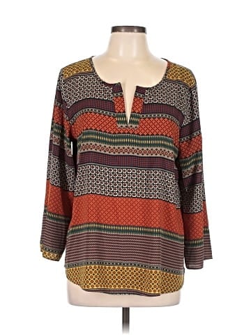 Ezra 3/4 Sleeve Blouse (view 1)