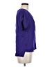 Milly Purple Short Sleeve Blouse Size M - photo 4