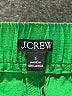 J.Crew 100% Linen Solid Green Shorts Size S - photo 3