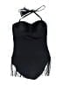 Coco Rave Solid Black Swimsuit Top Size L - photo 2