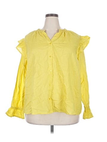 Jessica Simpson Long Sleeve Blouse (view 1)