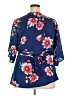 Gibson 100% Polyester Blue Kimono Size 2X - photo 2