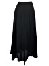 Unbranded 100% Polyester Solid Black Formal Skirt Size XXL - photo 1