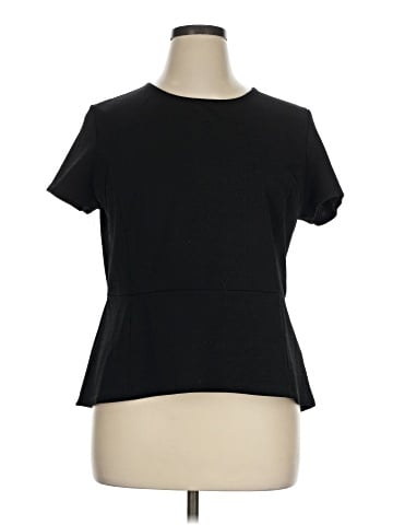 Liz Claiborne Short Sleeve Blouse (view 1)