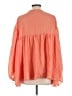 Easel Orange 3/4 Sleeve Blouse Size L - photo 2