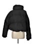 Zara Solid Black Snow Jacket Size L - photo 2