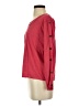 Wrap 100% Cotton Red Long Sleeve Top Size 4 - photo 5